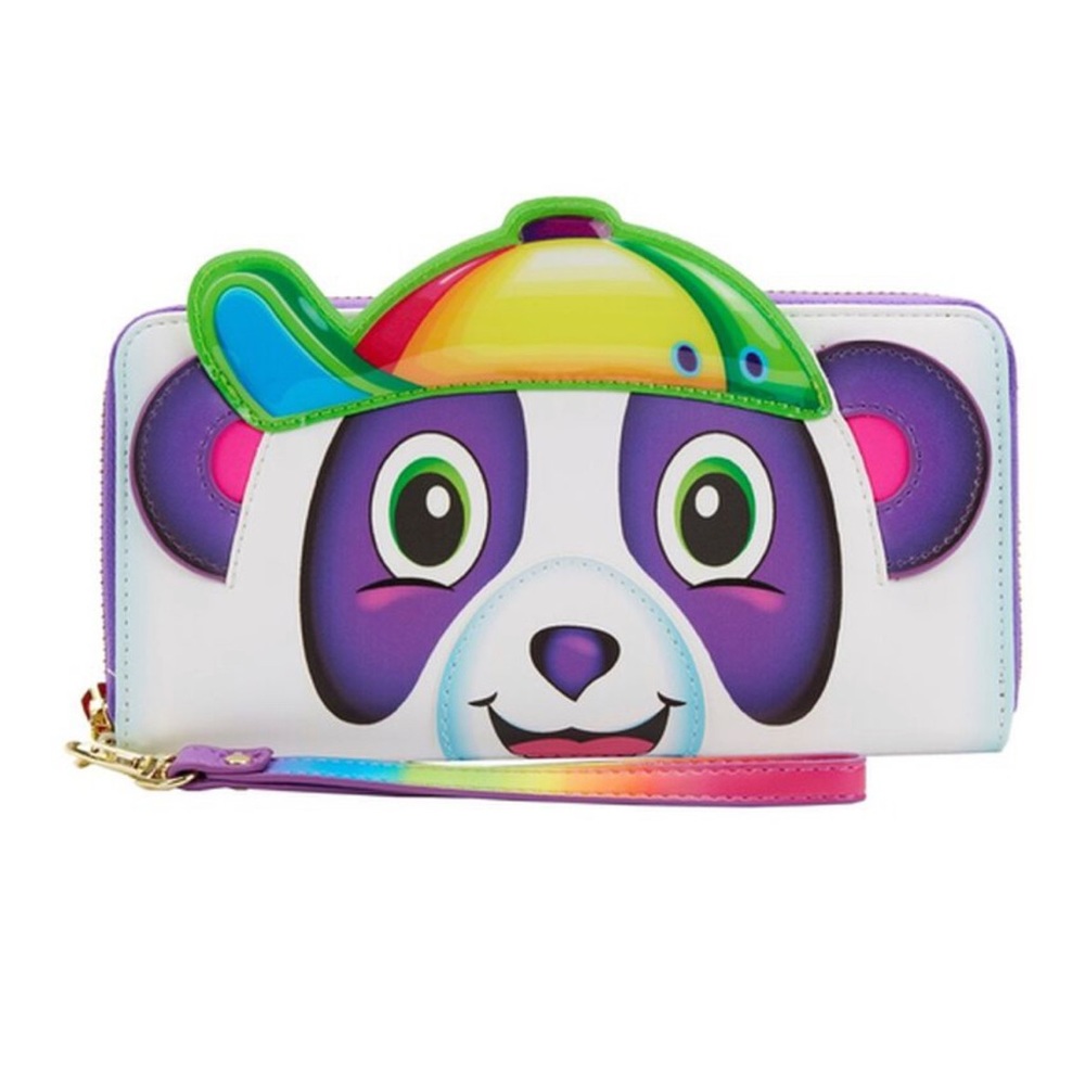 NWT Lisa Frank Panda Painter Cosplay Wallet
